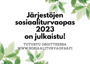 MAINOS Järjestöjen sosiaaliturvaopas 2023 on julkaistu!